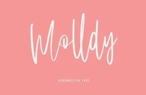 Molldy Font