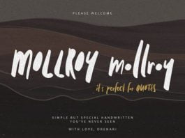 Mollroy Font