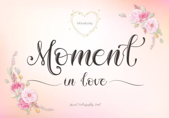 Moment in Love Font