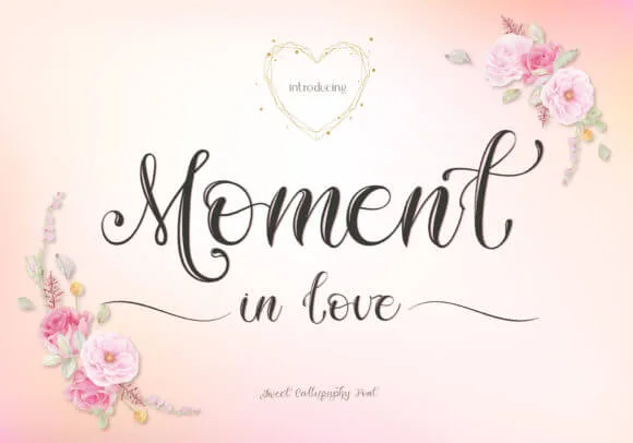Moment in Love Font