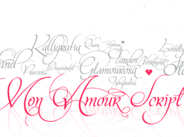 Mon Amour Script Font