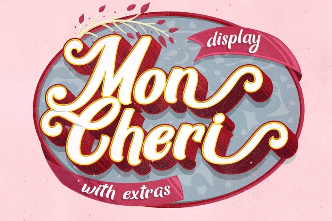 Mon Cheri Typeface Mon Cheri Typeface