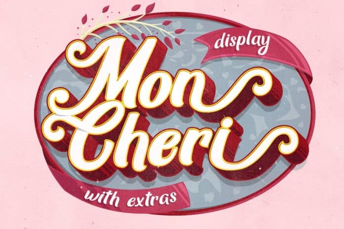 Mon Cheri Typeface