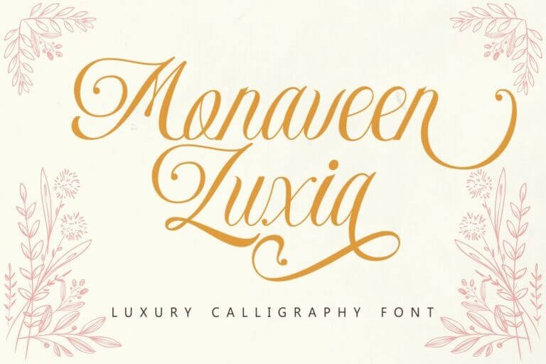 Monaveen Luxia Font