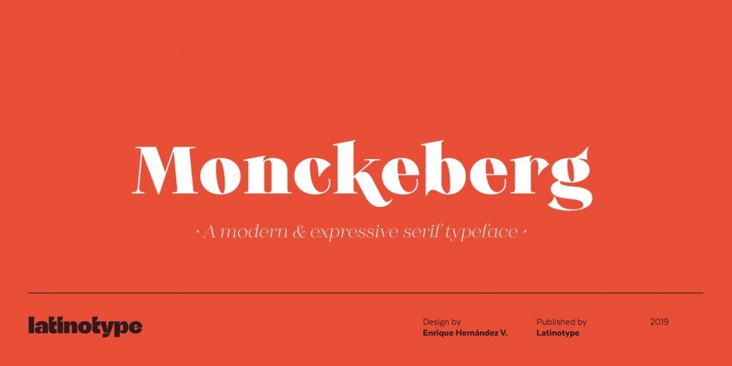Monckeberg Font Families