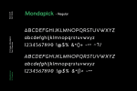 Mondapick Sans Serif Font Family