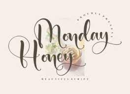 Monday Honey Font