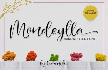 Mondeylla Font