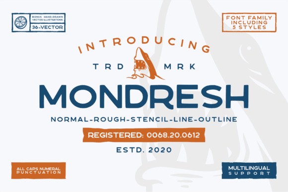 Mondresh Font