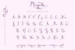 Monggirella script font Cyrillic