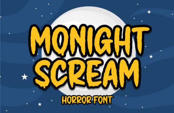 Monight Scream Font