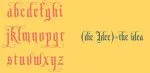 Monk Gothic Display Font