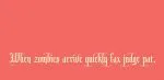 Monk Gothic Display Font