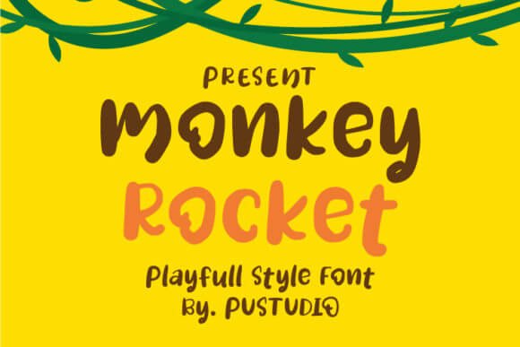 Monkey Rocket Font