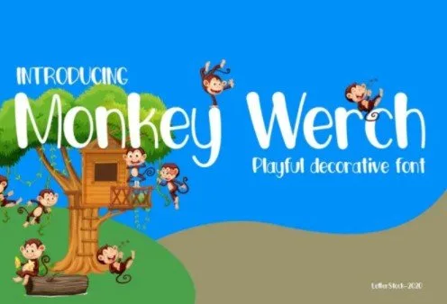 Monkey Werch Font