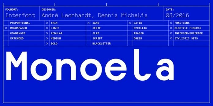 Monoela Font Family