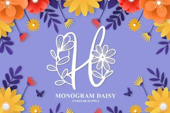 Monogram Daishy Font