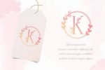 Monogram Handrawn Floral Font