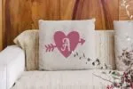 Monogram Heart Arrow Font
