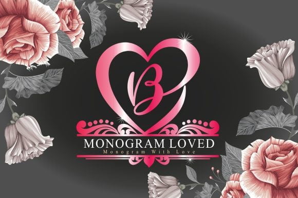 Monogram Loved Font