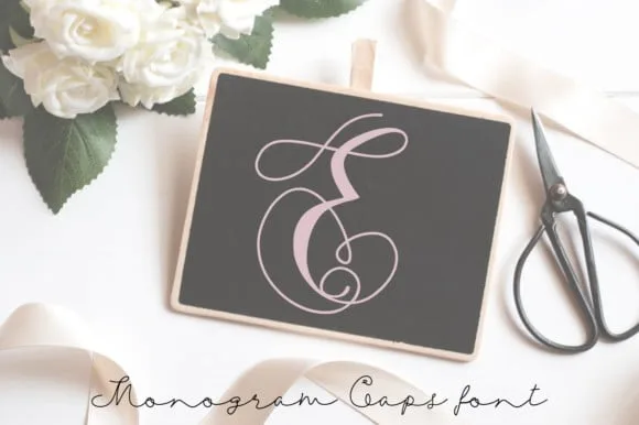 Monogram Swans Font