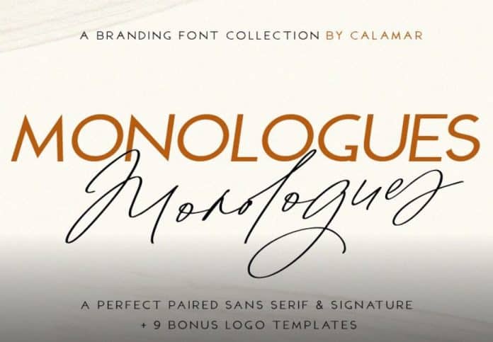 Monologues Font