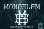 Monoslam Font