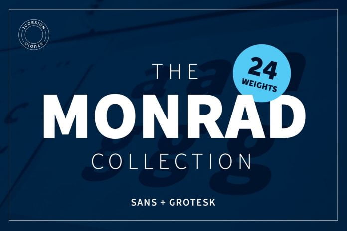 Monrad Collection Font