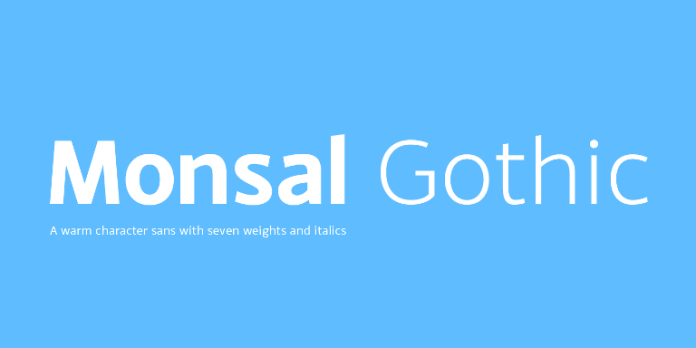 Monsal Gothic Font