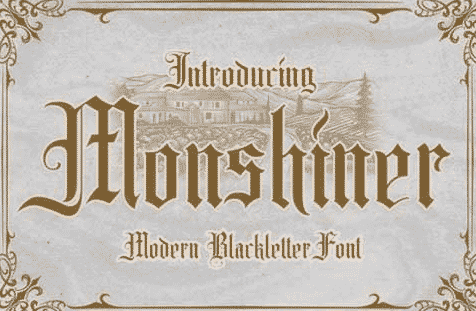 Monshiner Font Monshiner Font