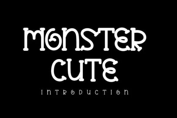 Monster Cute Font