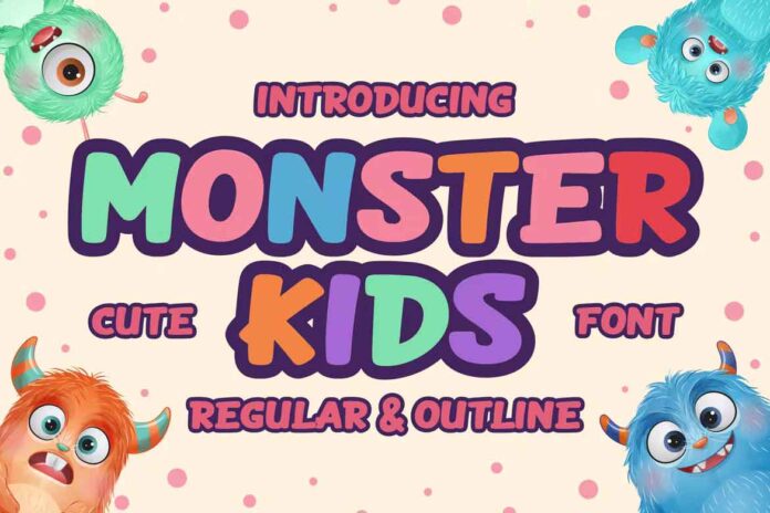 Monster Kids Font