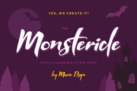 Monsteride Font