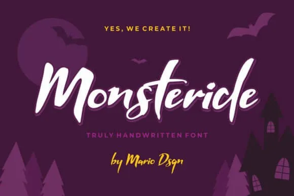 Monsteride Font