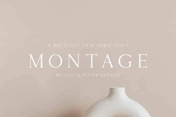 Montage Font