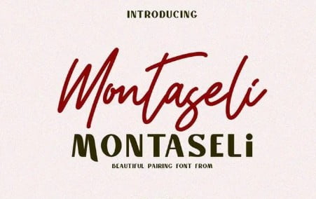 Montaseli Font Duo
