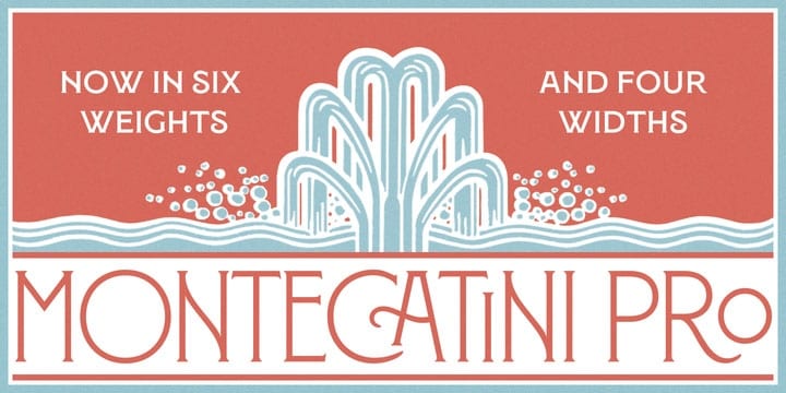 Montecatini Pro Font Family
