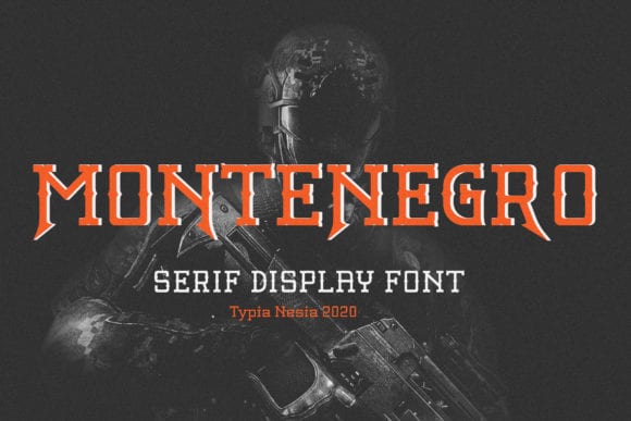 Montenegro - Decorative Slab Serif