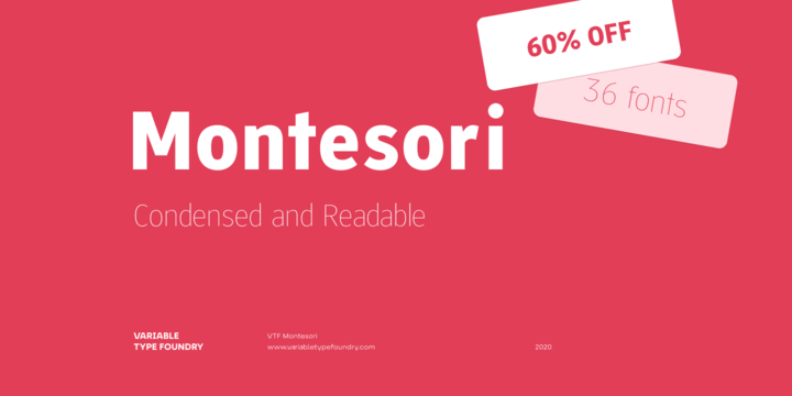 Montesori Font Family