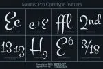 Montez Pro Font