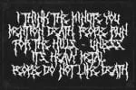Monumental Purgatory Font