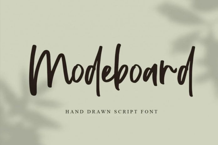 Moodboard Font