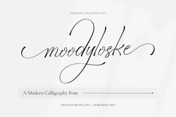 Moodyloske Font