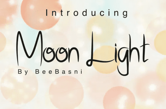 Moon Light Font