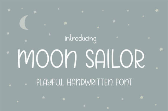 Moon Sailor Font
