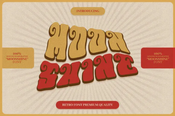 Moon Shine Font