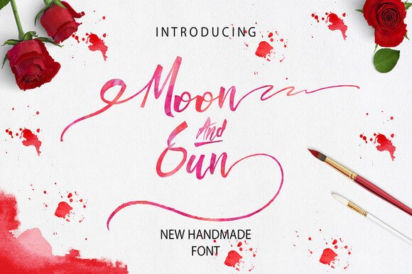Moon & Sun Font