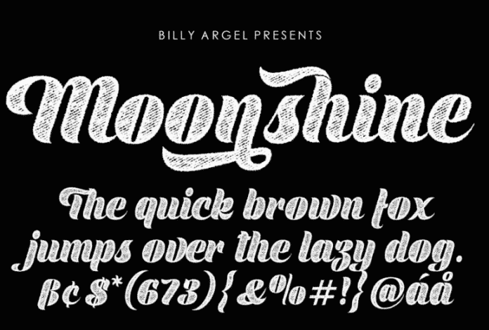 Moonshine Font