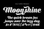 Moonshine + Moonshine Aged + Bonus Pack Font