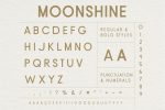 Moonshine Font Classic Sans Serif